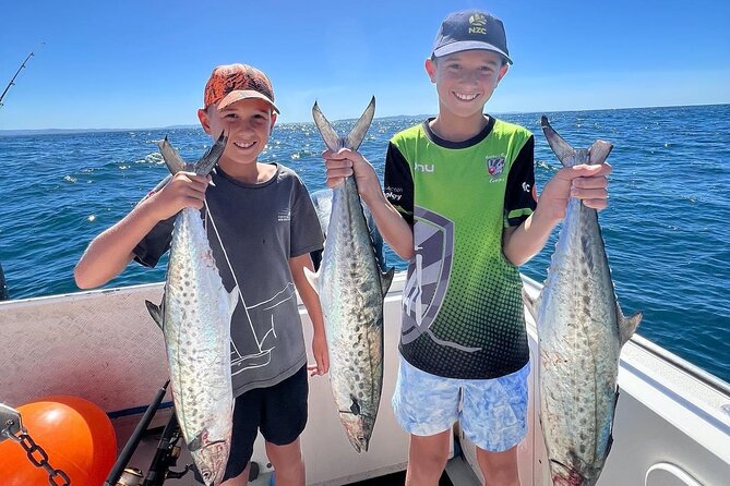 1/2 Day 5 Hour Offshore Fishing Charter - Leaving Noosa Marina for the open sea