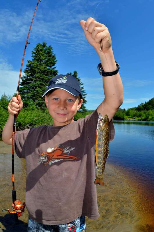 15 min. Tadoussac : Trout Fishing Experience - A first trout without a full day of waiting