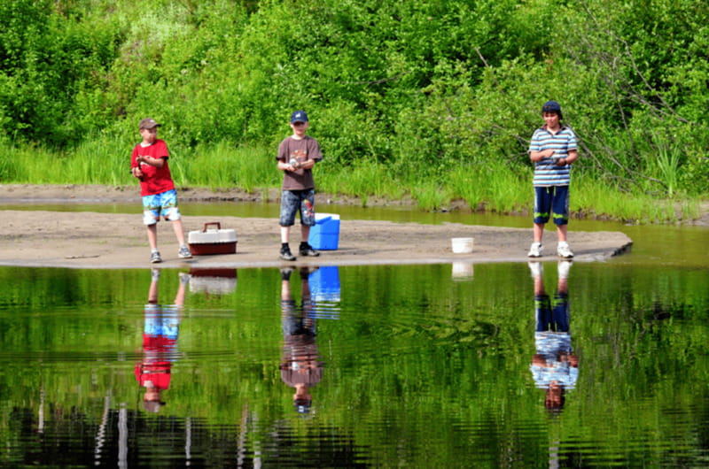 15 min. Tadoussac : Trout Fishing Experience - Why the stocked speckled trout pond matters