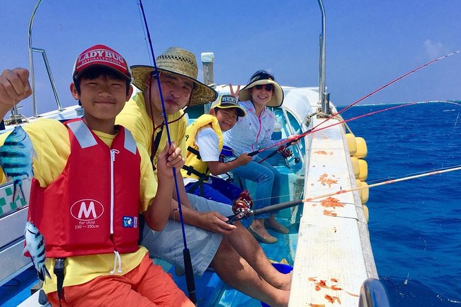 2 hours family fishing in Okinawa - Key points at a glance