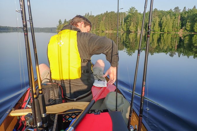 3 Hour Algonquin Park Bass & Trout Fishing (private- price is for 1 or 2 people) - What the canoe setup means for you