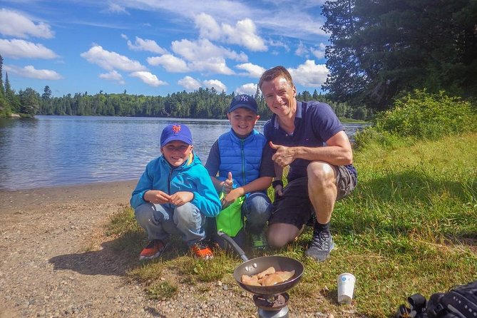 3 Hour Algonquin Park Bass & Trout Fishing (private- price is for 1 or 2 people) - Breakfast pastries before the fishing begins
