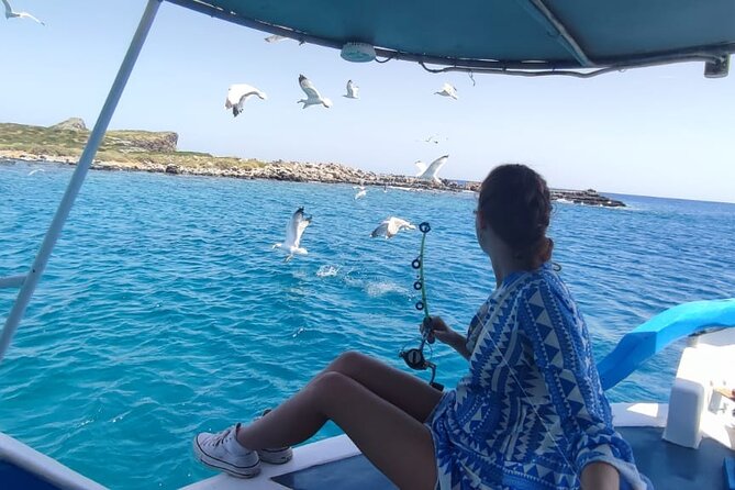 4 Hour Fishing and Swimming Boat Experience in Schisma Eloundas - Spinalonga from the water