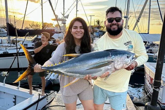 4 Hour Private Sunset Fishing Charter - Private space matters when the fish are slow