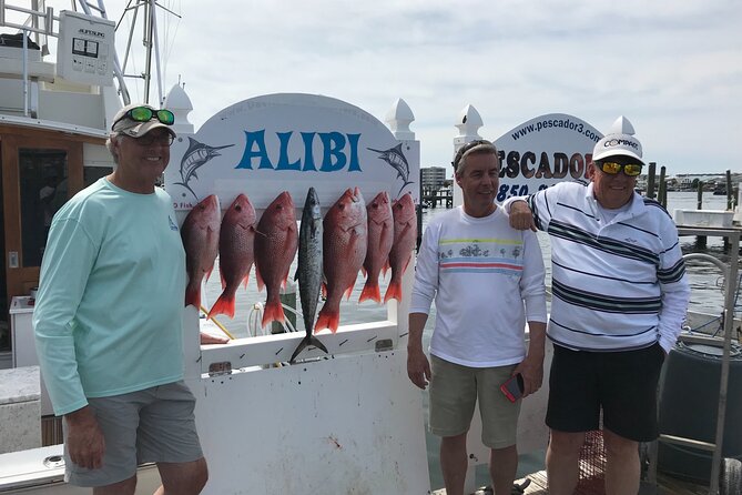 6 Hour Family Fun Fishing Charter on a 42’ Sportfish ,Alibi - What six hours on the water really gives you
