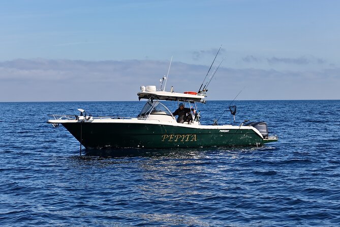 A full day fishing in Sicily - Onboard comfort, food, and the private format