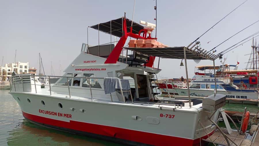 Agadir: Boat Tour with Lunch, Fishing & Jetski - Key points at a glance
