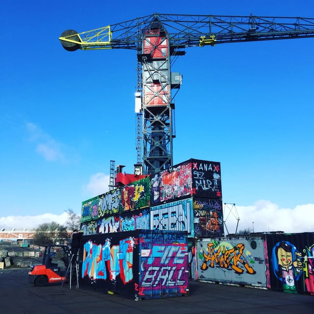 Amsterdam: Urban Bike Tour, Graffiti Art & Magnet Fishing - Crossing the IJ to Amsterdam-Noord