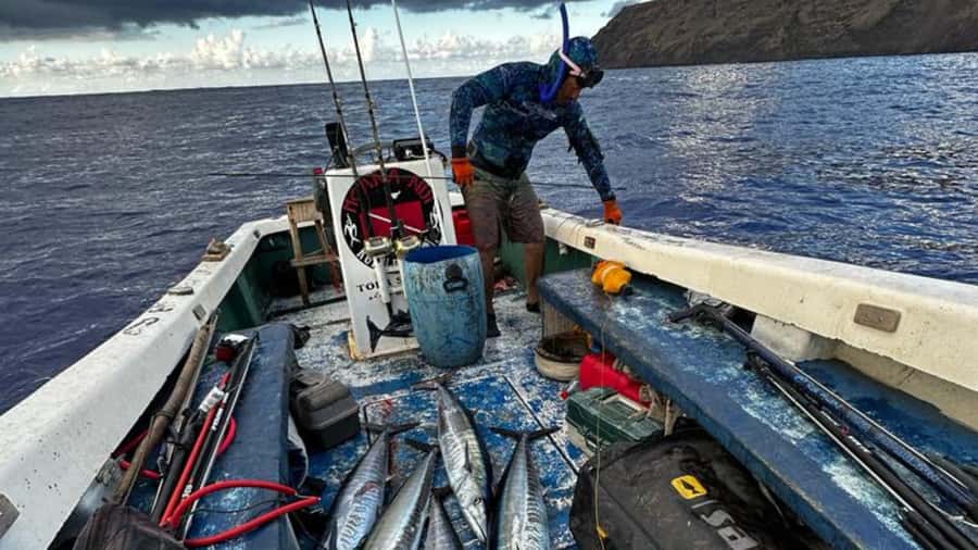 Ancestral fishing: Fishing with an experienced Rapa Nui - Fishing with Rapa Nui tradition, not just a boat ride