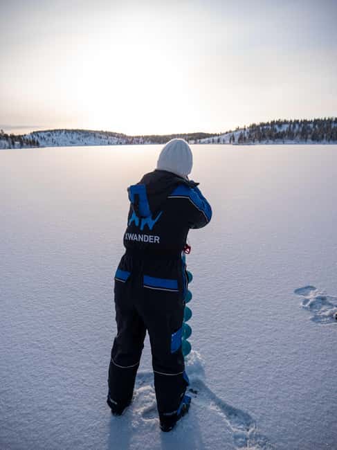 Arctic Fishing & Open Fire Cooking - The Five-Hour Schedule from Ivalo
