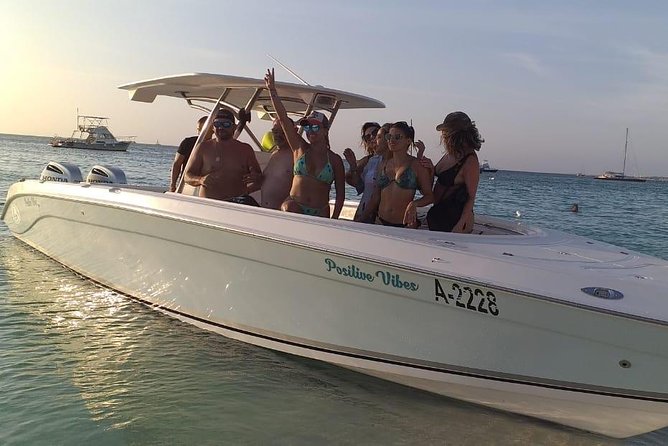 Aruba Private Luxury Boat Tours - Sail, Snorkel, Fishing and More - Sandbars, fishing, and the pleasure of doing less