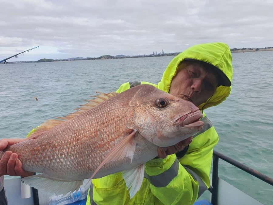 Auckland: Twilight Fishing Charter 5pm - 9:30pm - The crew and the level of help you can expect