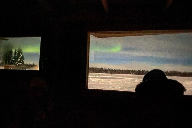 "Aurora Ice" - Ice Fishing & Salmon Dinner Tour - What the fishing is really like