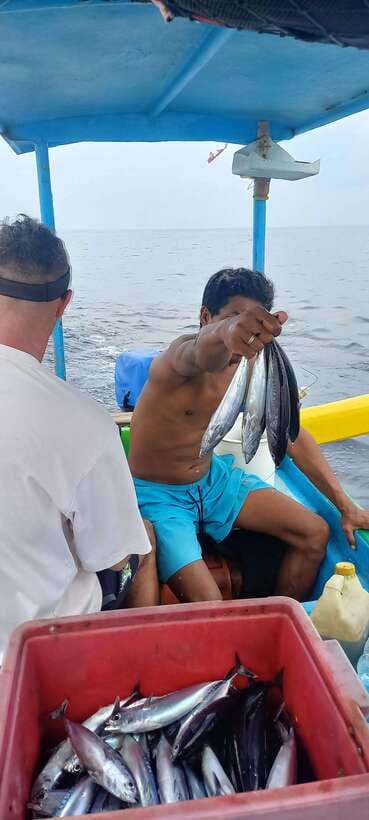 Bali : Fishing Trip & Blue lagoon Snorkeling : All Inclusive - From your Bali hotel to the east coast
