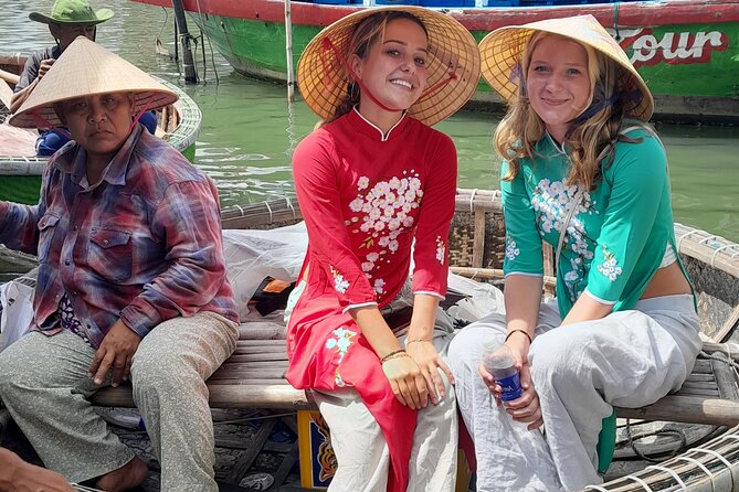 Basket Boat in Hoi An( visit water coconut forest,Crab fishing ) - Arriving in Cam Thanh’s nipa-palm forest