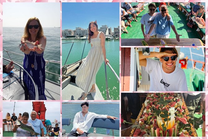 boat trip from 9 am to 3 pm fishing & swimming & barbecue & dessert - Fishing on the open Atlantic