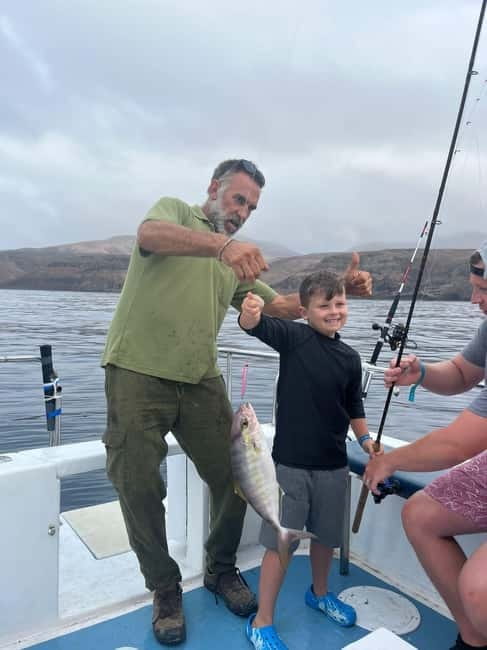 Bottom fishing & light trolling Puerto Calero, Lanzarote - Bottom fishing for the easiest first catch