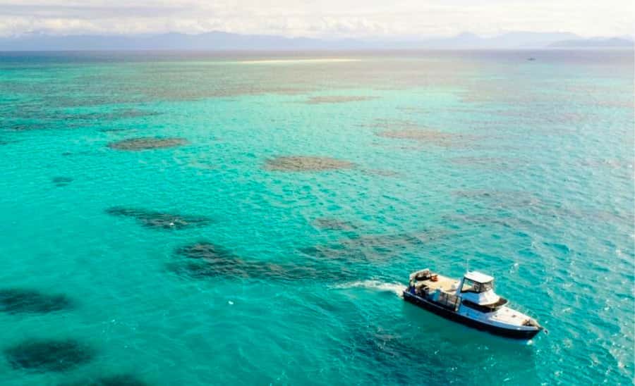 Cairns: Great Barrier Reef Fishing Charter with Lunch - The 90-minute run to the fishing grounds