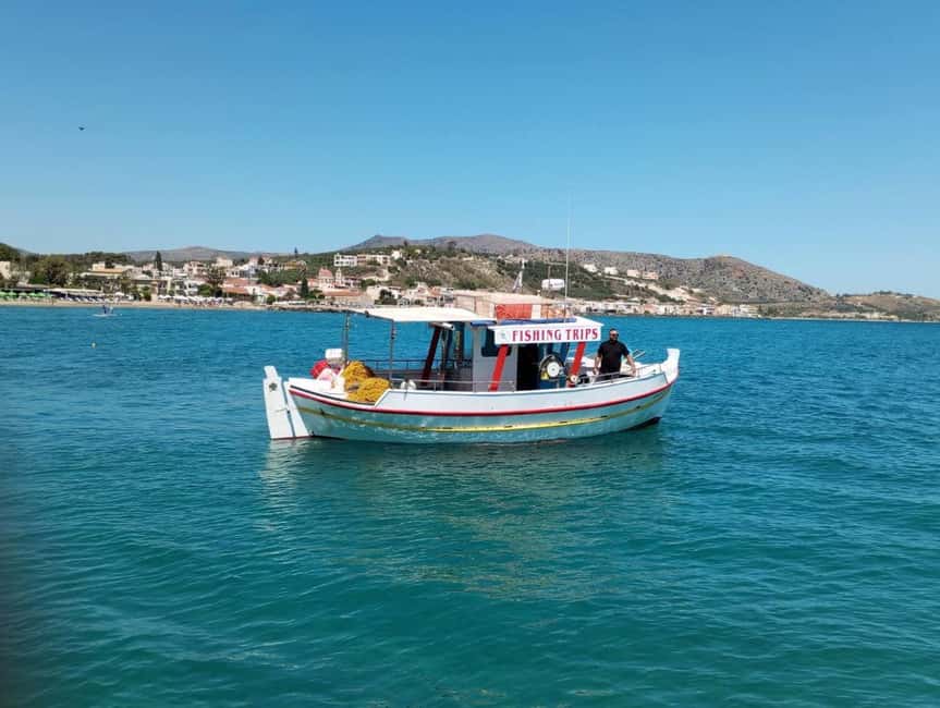 Chania: Fishing Boat Trip with Breakfast and Swim - Learning bottom fishing and trolling