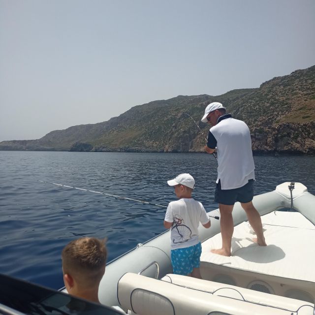Chania: Private Boat Fishing Trip - Learning three fishing methods on one boat