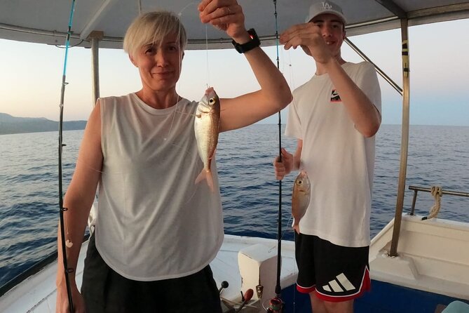 Chania Sunset Rod Fishing Experience - Leaving Kalyves and getting settled on the boat