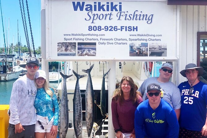 Deep Sea Shared Fishing Charter in Honolulu - Leaving Waikiki for the Pacific at 6am