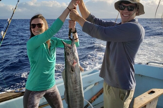 Deep Sea Shared Fishing Charter in Honolulu - What happens when a fish strikes