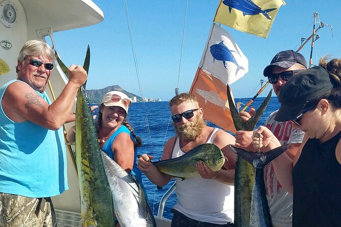 Deep Sea Shared Fishing Charter in Honolulu - The gear is better than basic rental tackle