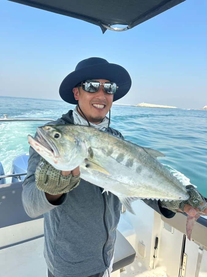 Dubai: 4-Hour Private Deep Sea/Trolling Fishing Trip - The route toward Anantara World Islands