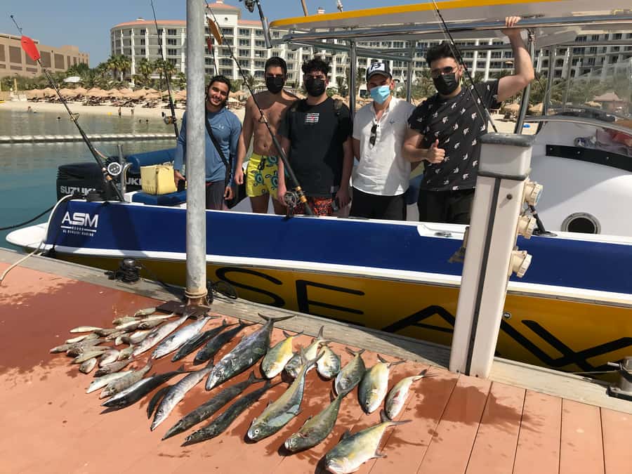 Dubai's BEST Fishing Charter – No Fish, No Pay! - Key points for your four hours at sea