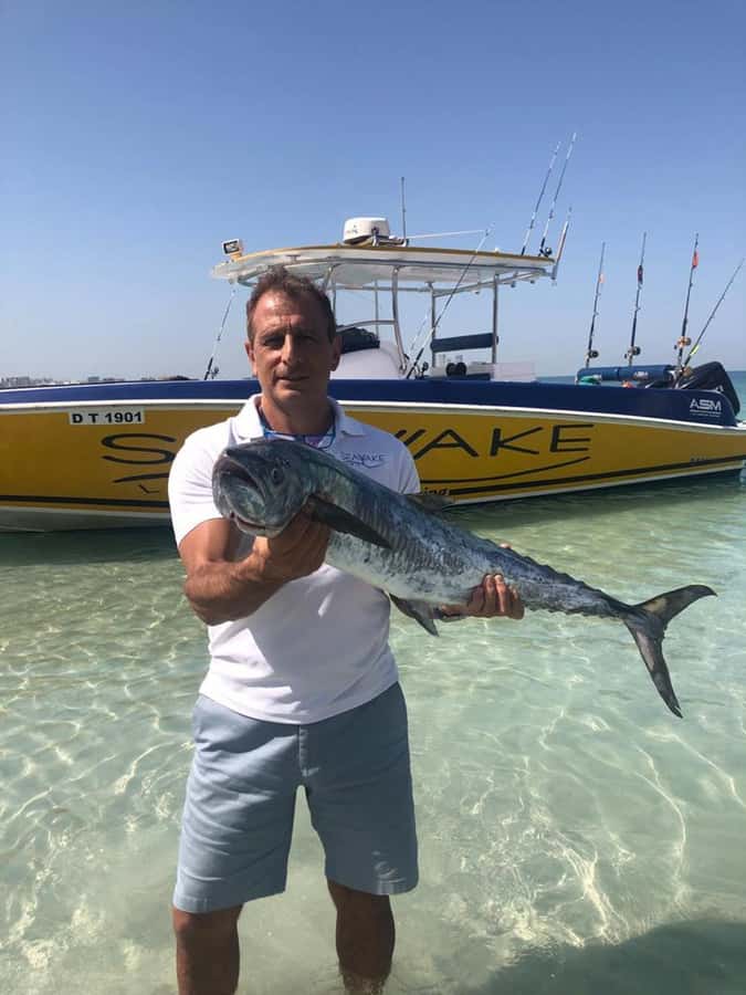 Dubai's BEST Fishing Charter – No Fish, No Pay! - Trolling first, then deeper water