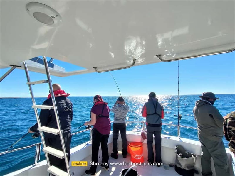 Explore Sesimbra: Private Sport Fishing All Inclusive Tour - The first 15 minutes aboard the cabin boat