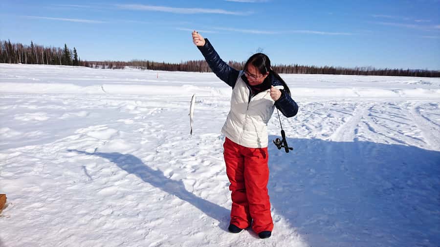 Fairbanks: Half-Day Ice Fishing Excursion - Learning a traditional ice-fishing method