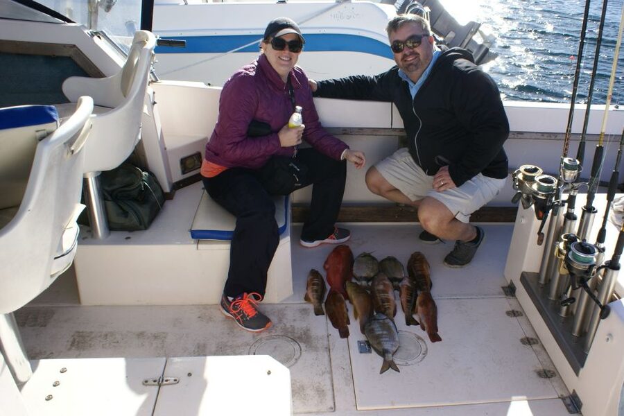 Fishing in the Azores - The Catch Becomes A Countryside Lunch