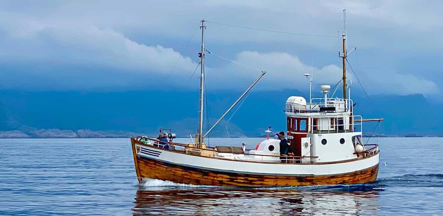 Fishing trip from Henningsvær + free (self caught) fish soup - Setting out from Henningsvær on Sabina