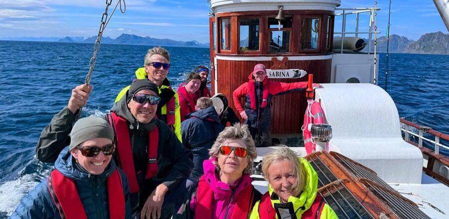 Fishing trip from Henningsvær + free (self caught) fish soup - What happens when you catch a fish