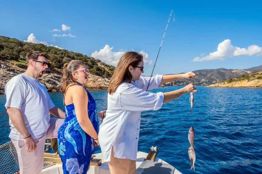Fishing Trips Agios Nikolaos - What the $106 price covers