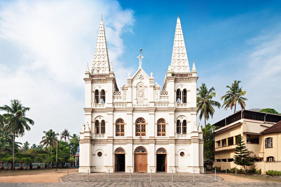 Fort Kochi & Chinese Fishing Nets Private Walking Tour - St. Francis Church and the first European chapter