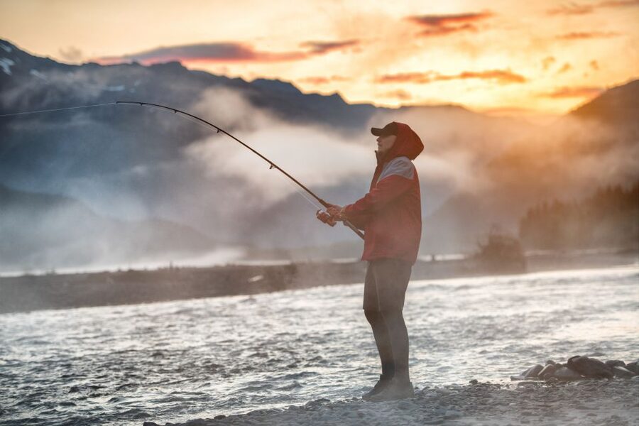 From Fairbanks: Half-Day River Fishing Excursion - A Quiet Fishing Run on the Chena River