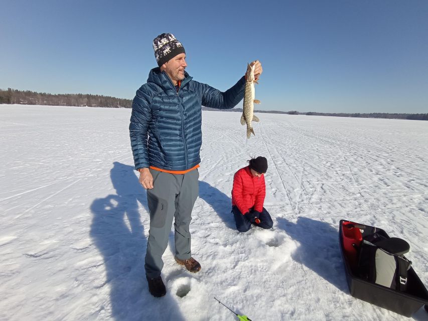 From Helsinki: Bodom Lake Ice Fishing with Food & Drinks - Is $128 a fair price?