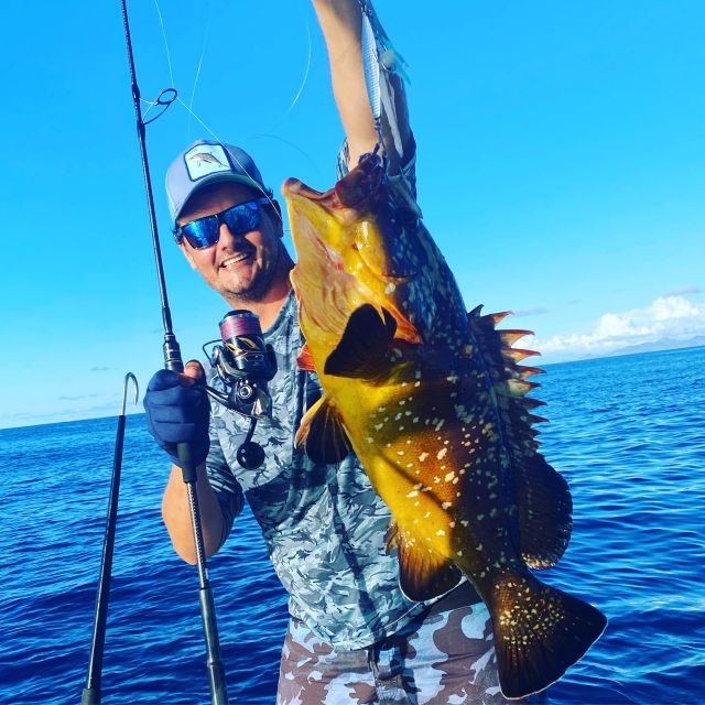 From Puerto Colón: Private Fishing Boat Charter with Lunch - Captain Mariano and the crew