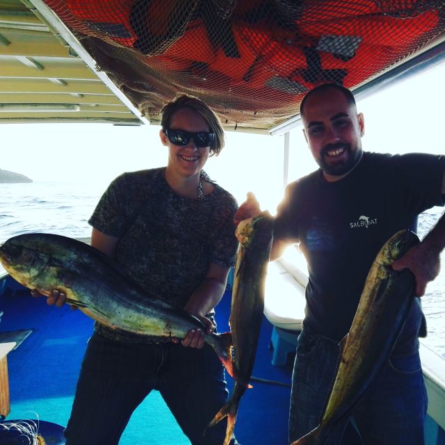 From Sorrento: Fishing in Capri with Lunch - Cruising Capri by boat