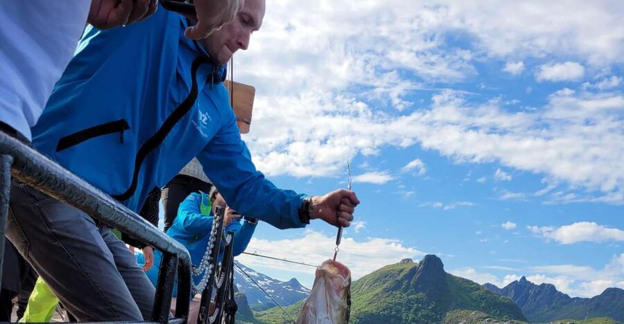 From Svolvaer: Lofoten Fishing Boat Cruise - Leaving Svolvaer for the fishing grounds