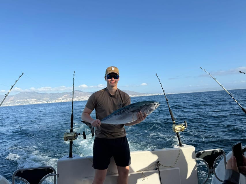 Fuengirola: 4h Trolling Fishing Trip with Snacks and Drinks - The Safety Briefing and Trolling Lesson