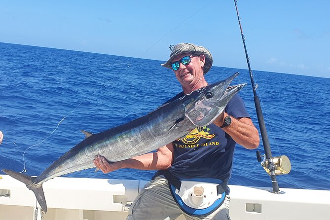 Full-Day Deep Sea Fishing Adventure in Sint Maarten - A long day chasing wahoo offshore