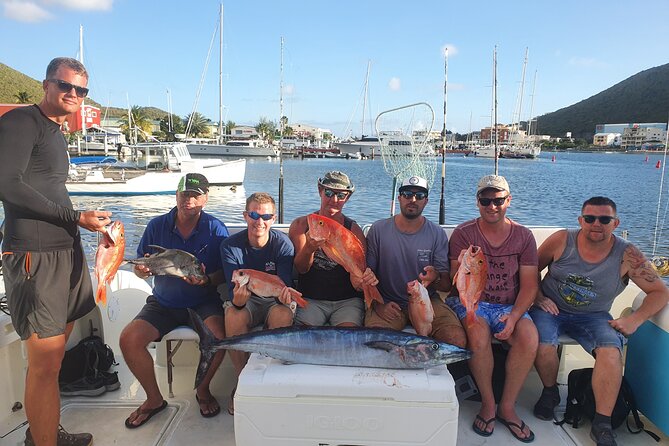 Full-Day Deep Sea Fishing Adventure in Sint Maarten - Capt. JT, mate Ricky, and the value of a small crew