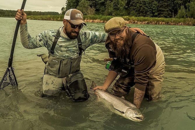 Full Day Fishing Package Kenai River or Kasilof River Salmon and Trout - What your eight hours look like