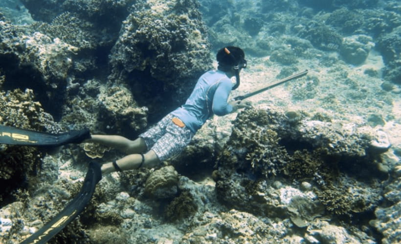 Gili Trawangan : Spearfishing with Catch & Cook Experience - Breathing, movement, and underwater position