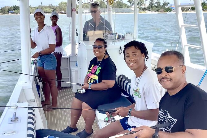 Gold Coast's Broadwater Private Calm Water Fishing - Rods, tackle, tips, and the chance to catch something