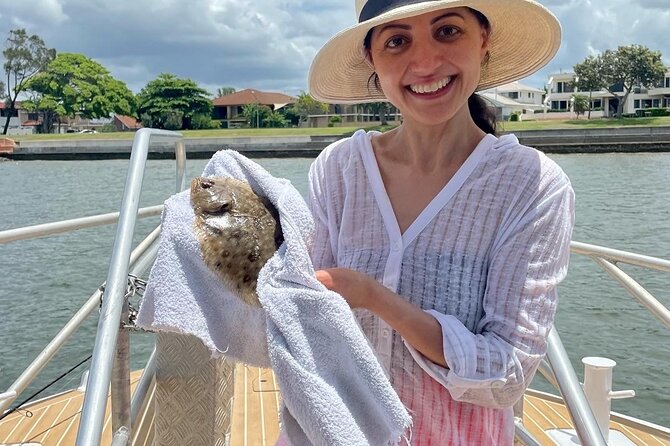 Gold Coast's Broadwater Private Calm Water Fishing - Snacks and drinks make the half-day easier